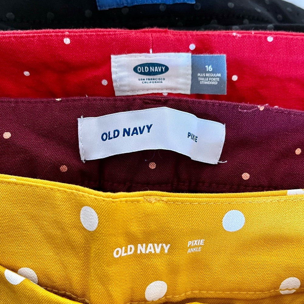 4 Pair Old Navy Pixie Pants - image 1